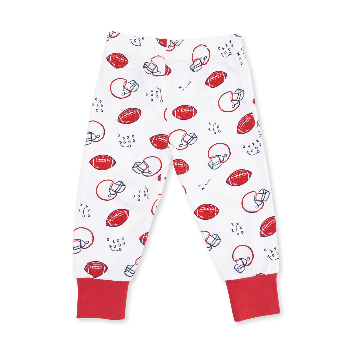 Touchdown Time - Short Sleeve Loungewear Set