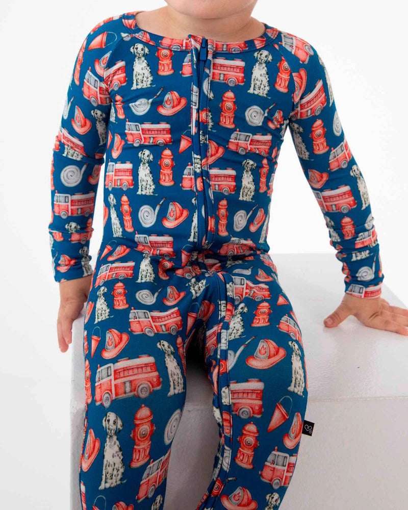 Fireman 'Poppy': The Convertible Romper