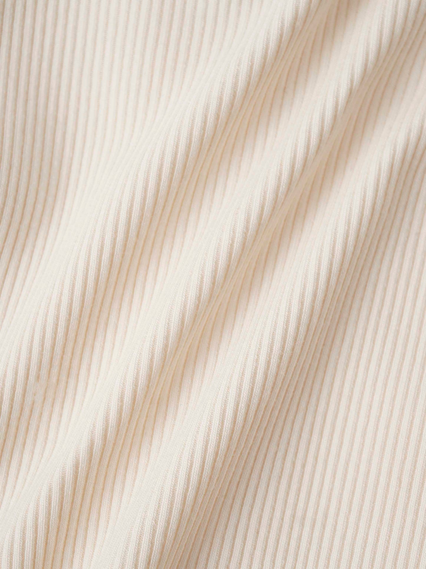 Mock Neck Stretchy - Ivory