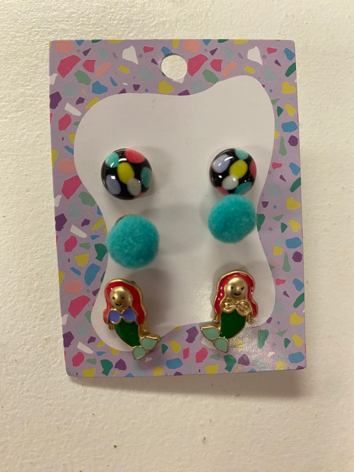 Kids Mermaid Earring Set
