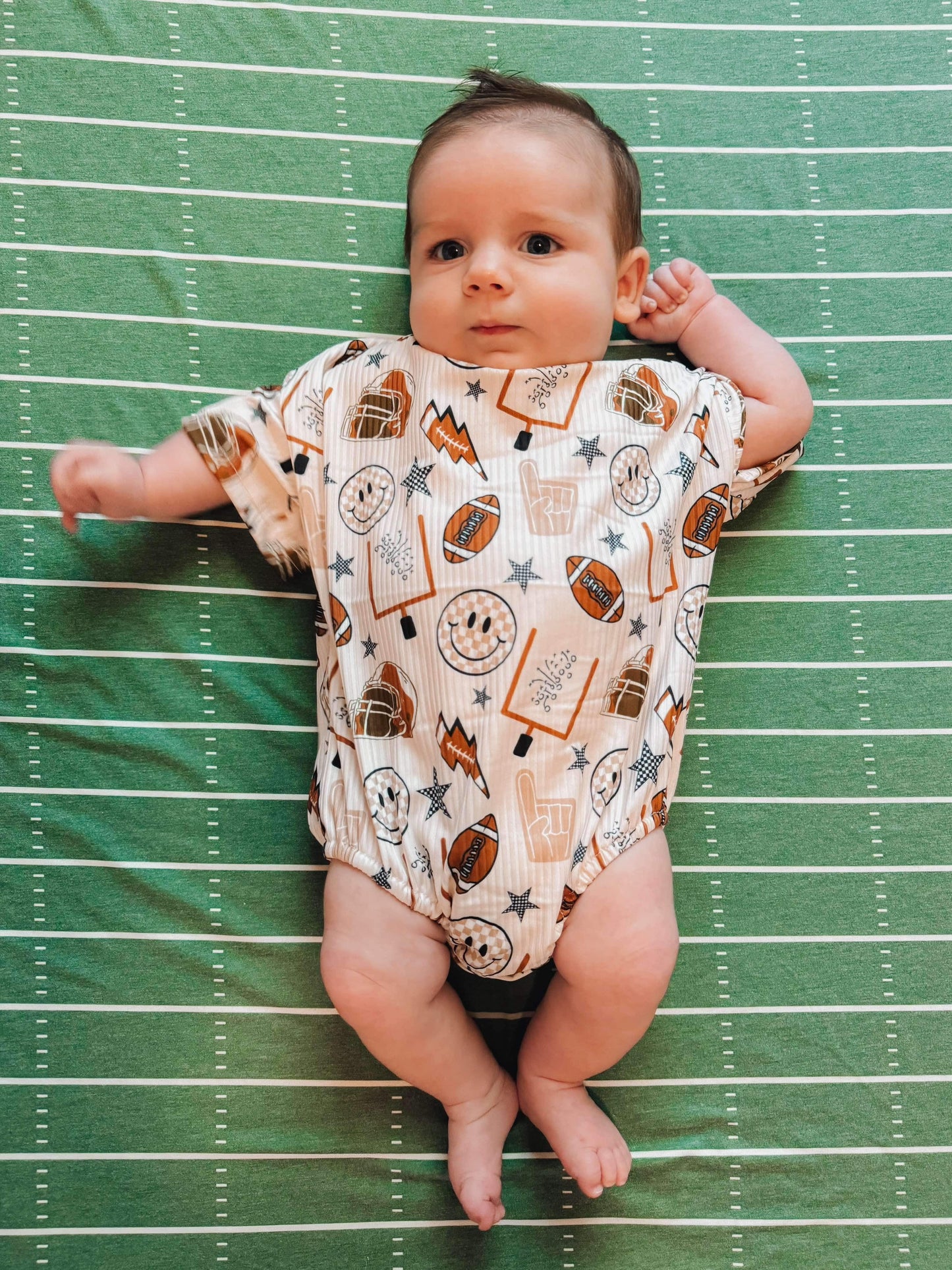 Ribbed football bubble