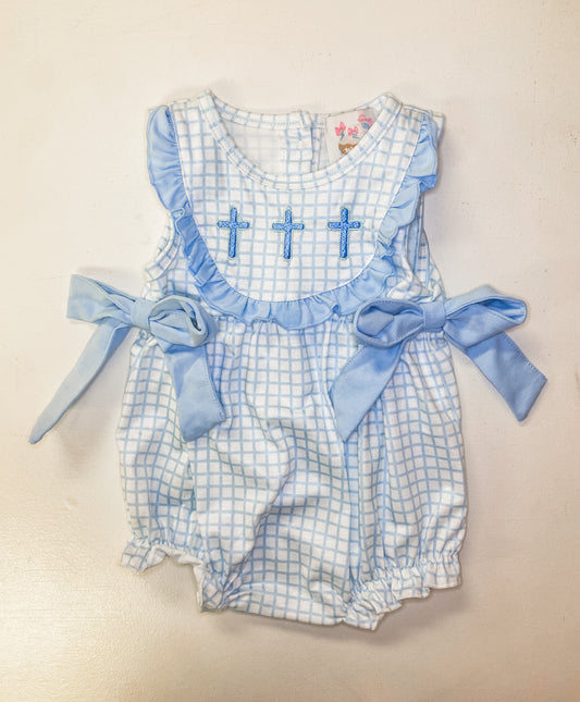 Cross Embroidery Girl Bubble