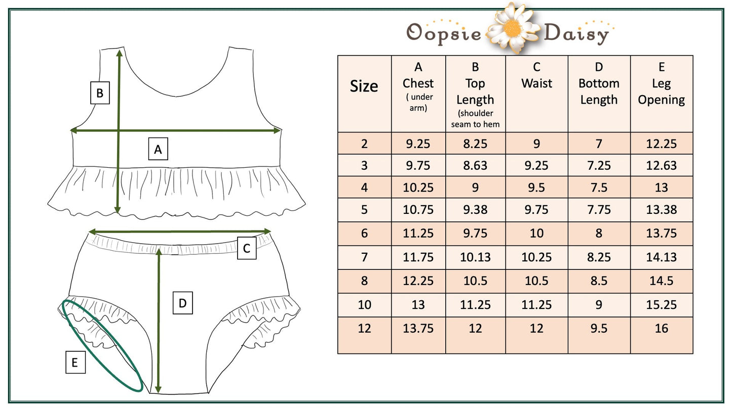 Oaklie Tropical Check Swimsuit