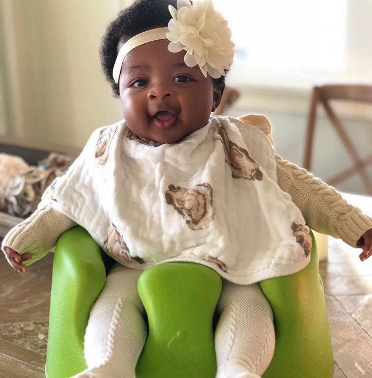 Oyster Burp and Bib (unisex)