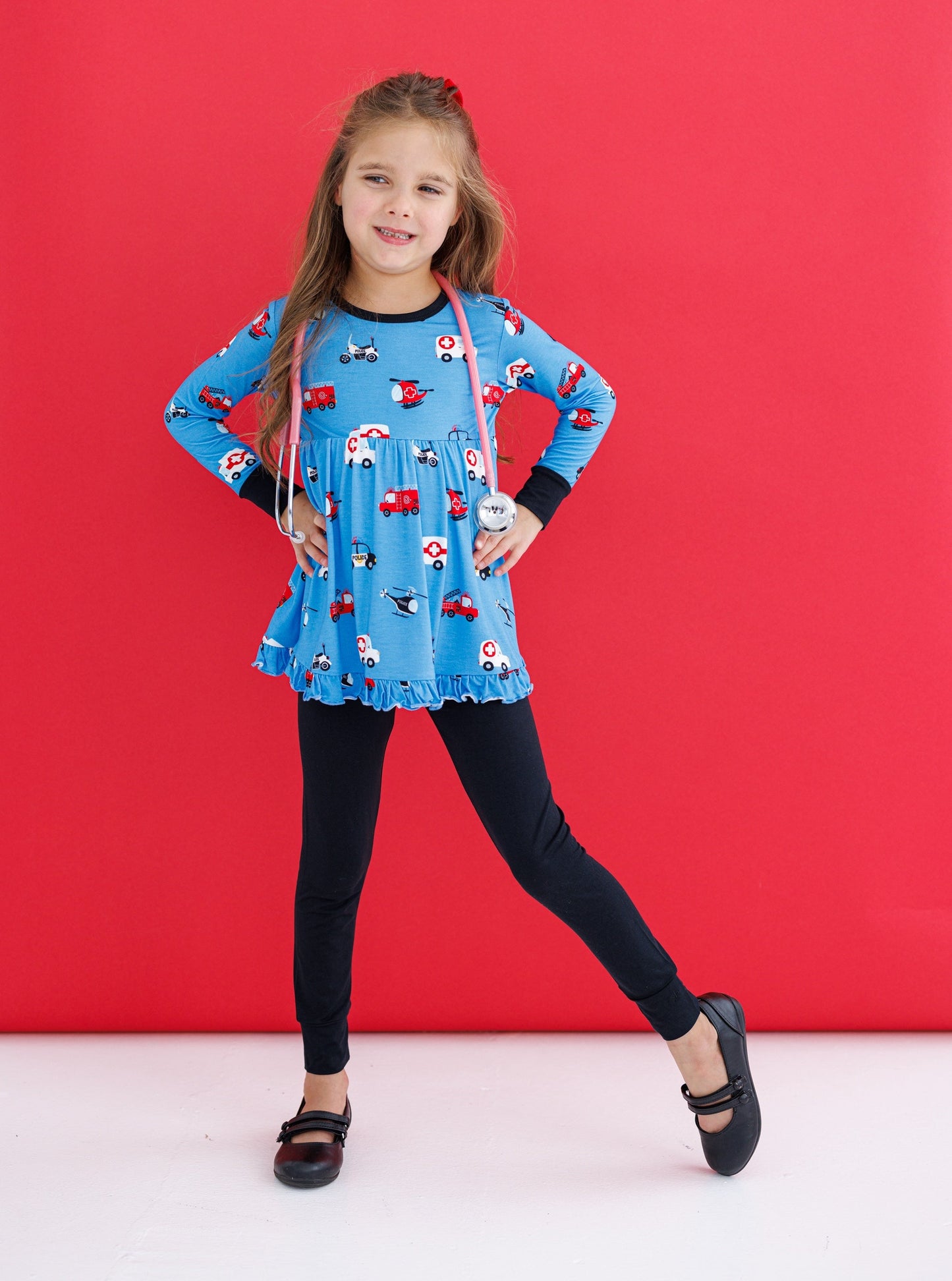 Deputy Peplum Set