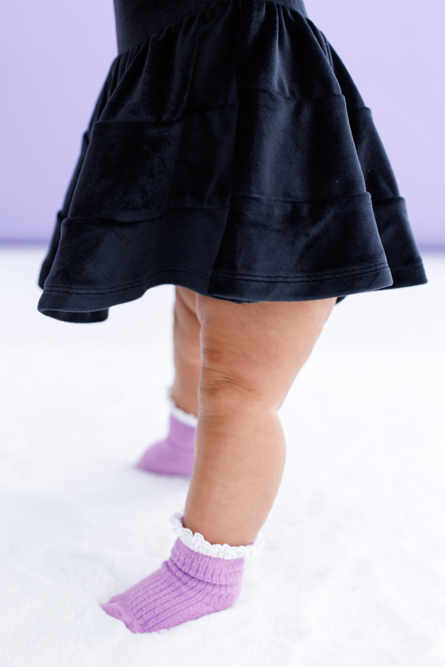 Black Velvet Birdie Twirl- RUNS SMALL*