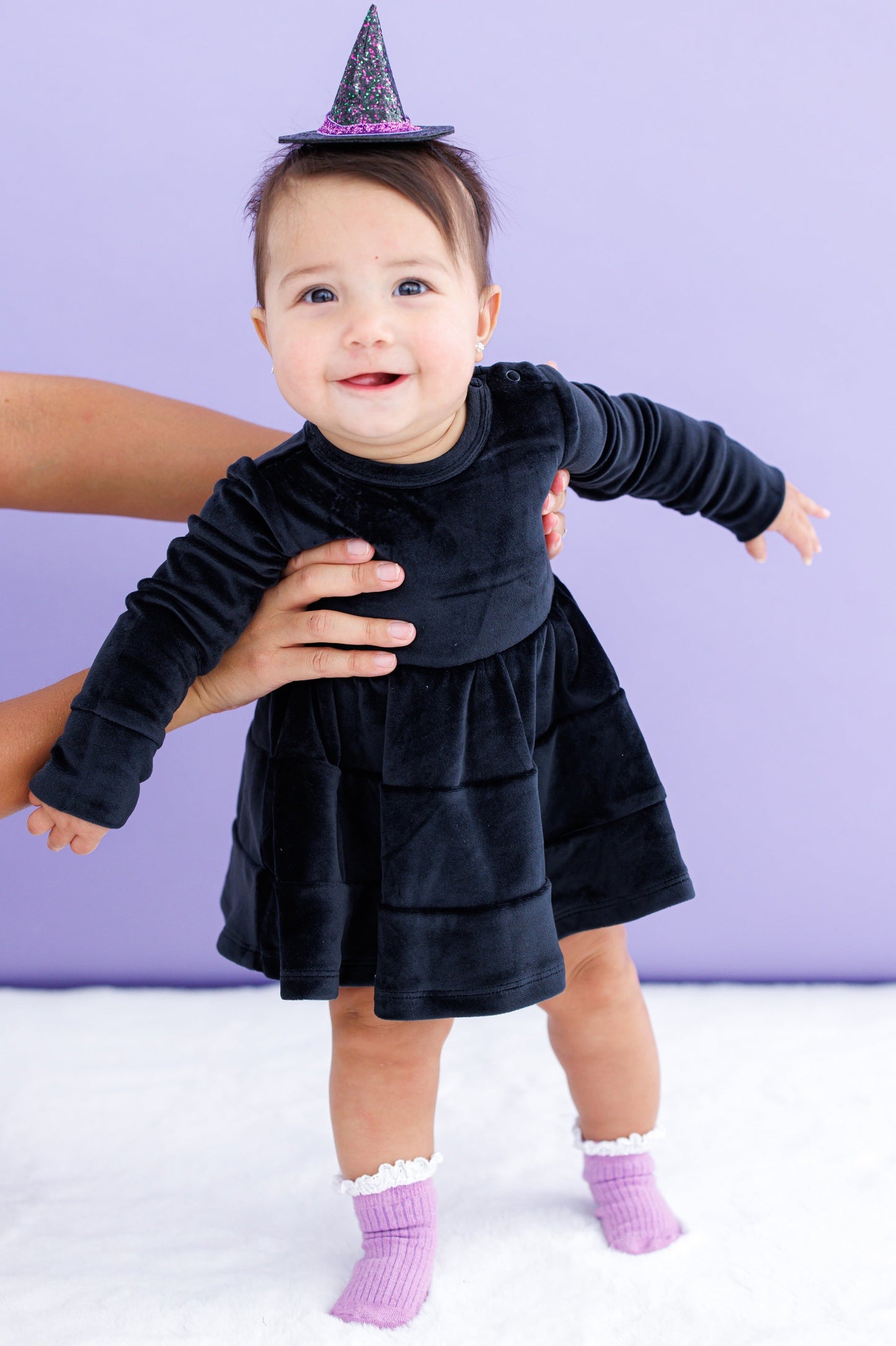 Black Velvet Birdie Twirl- RUNS SMALL*