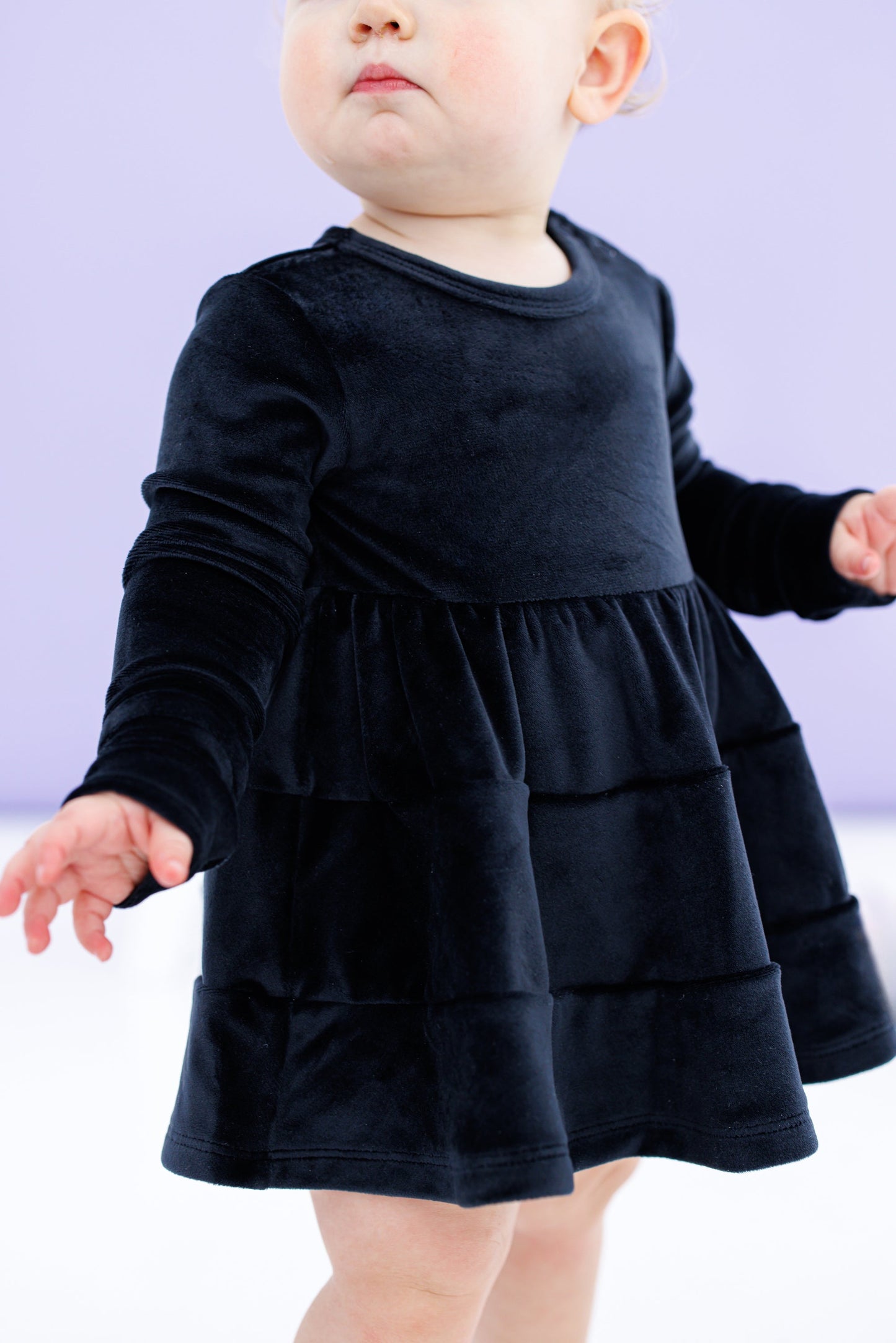 Black Velvet Birdie Twirl- RUNS SMALL*
