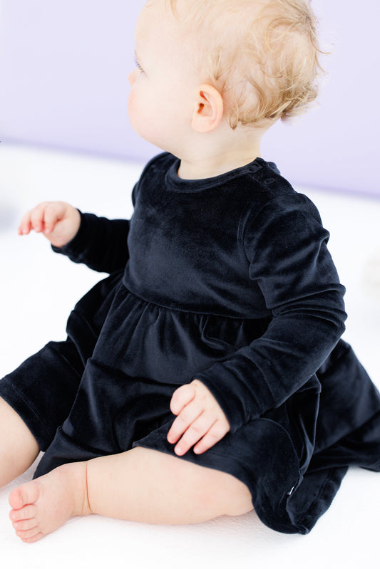 Black Velvet Birdie Twirl- RUNS SMALL*