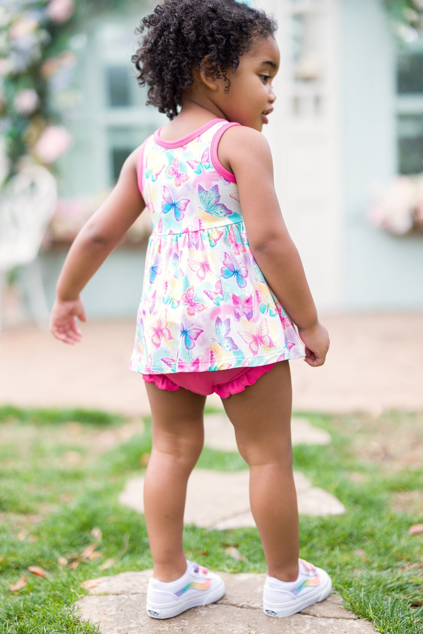 Dahlia Peplum Set