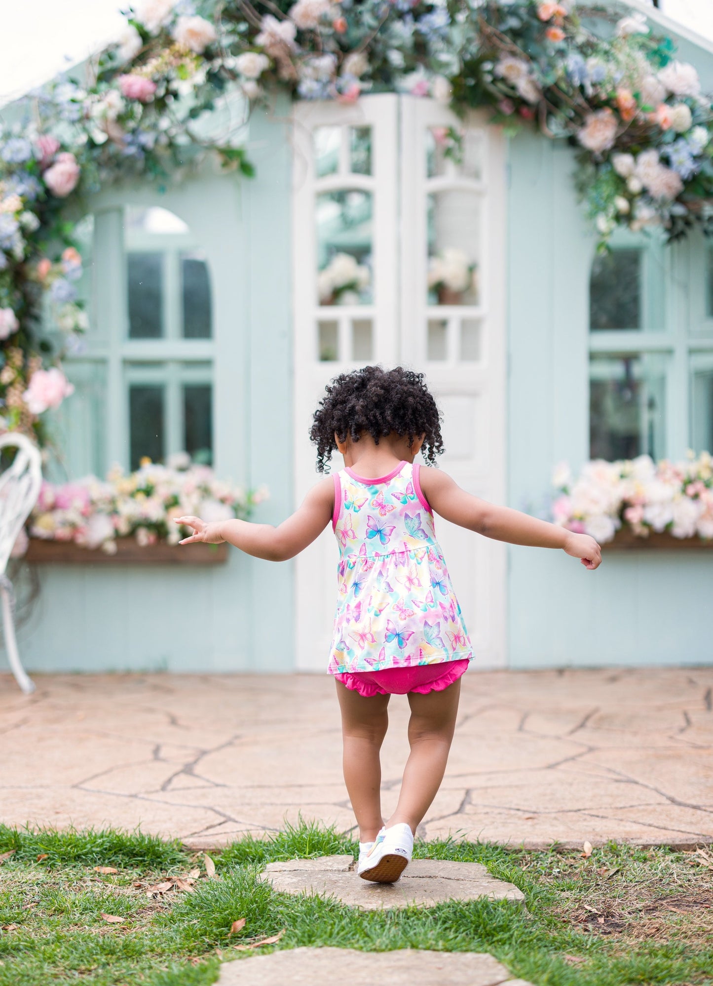 Dahlia Peplum Set