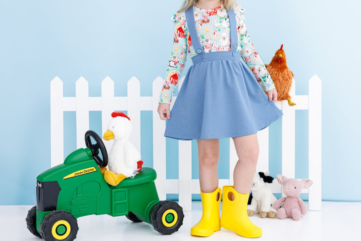 Otis Pinafore Set