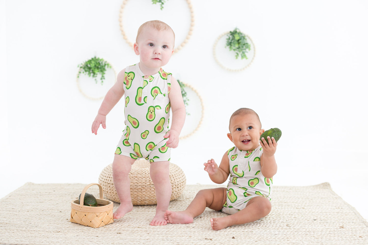 Avocado Shortie Romper
