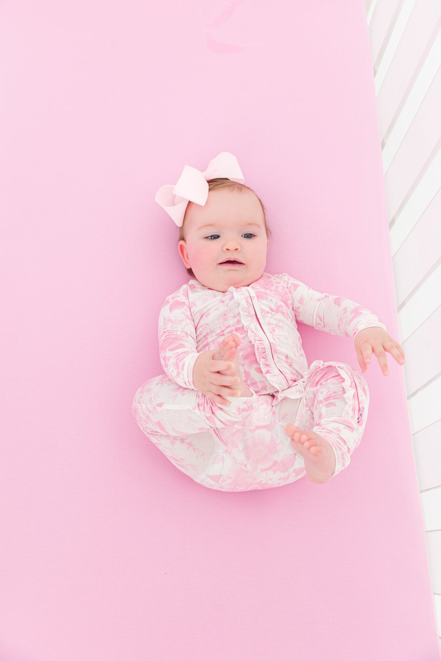 Blush Crib Sheet
