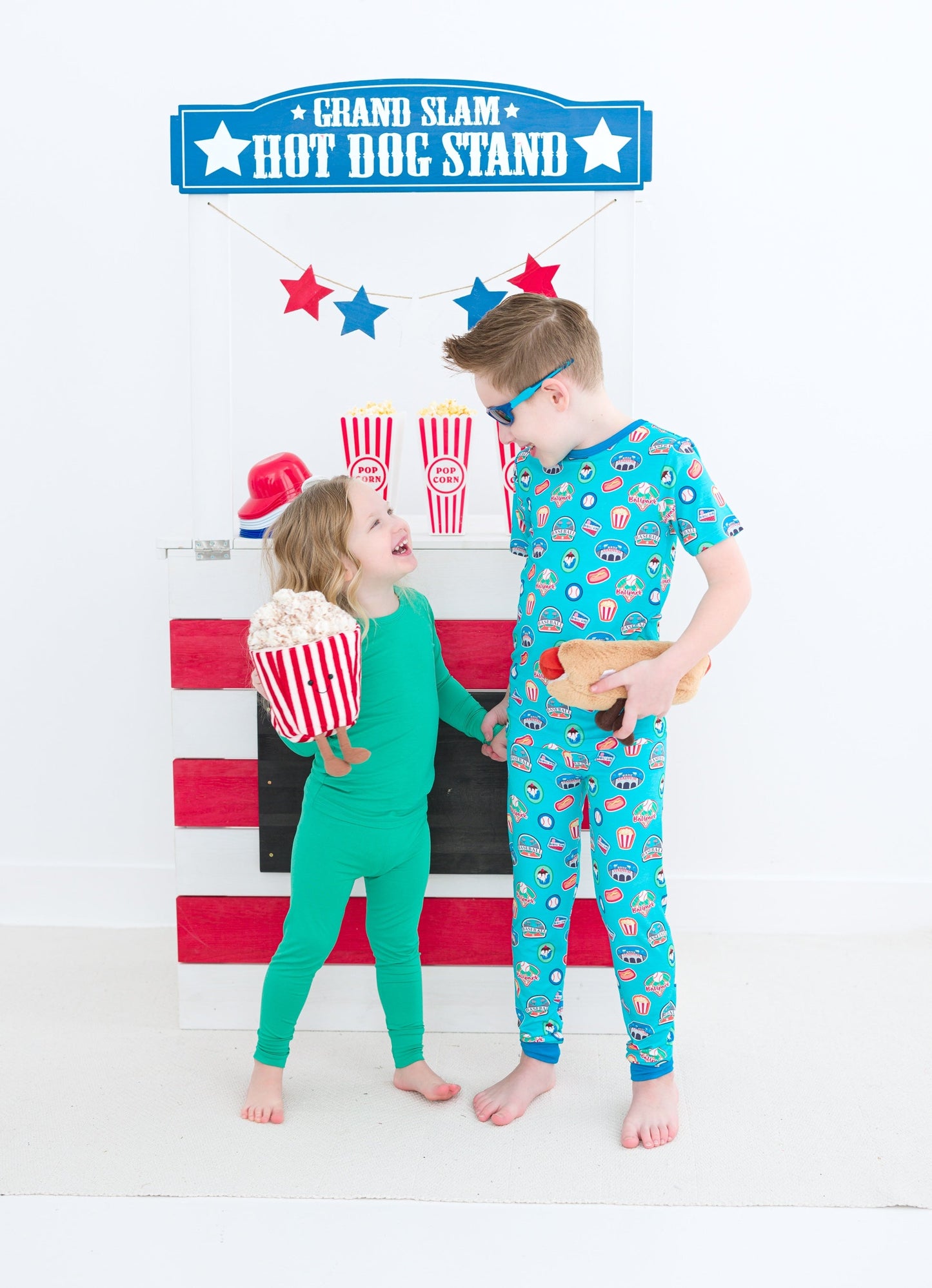 Baseball Patches 2-Piece Pajamas