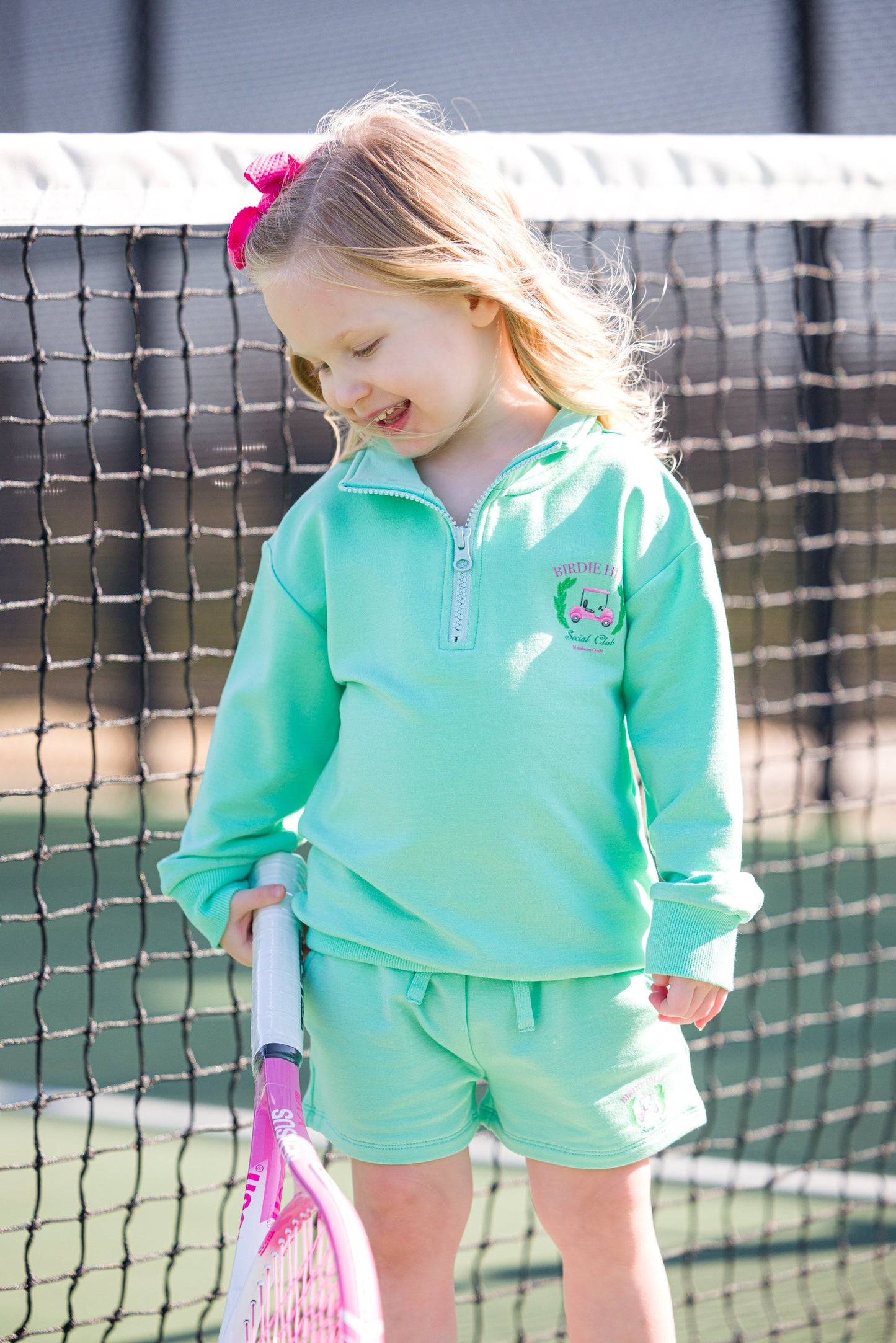 Birdie Social Club Half-Zip Sweatshirt
