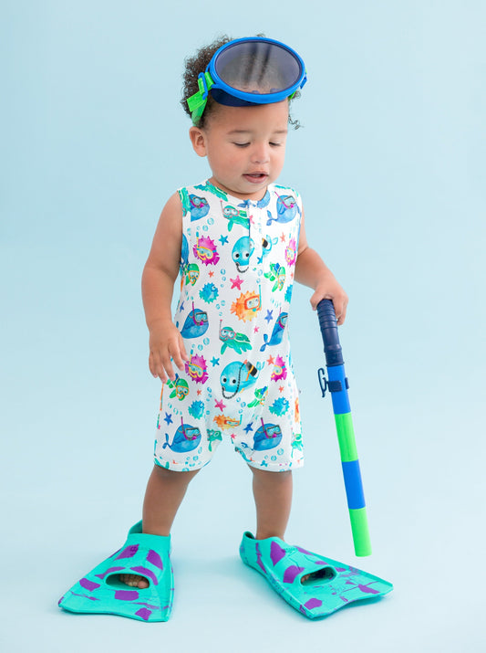 Splash Shortie Romper