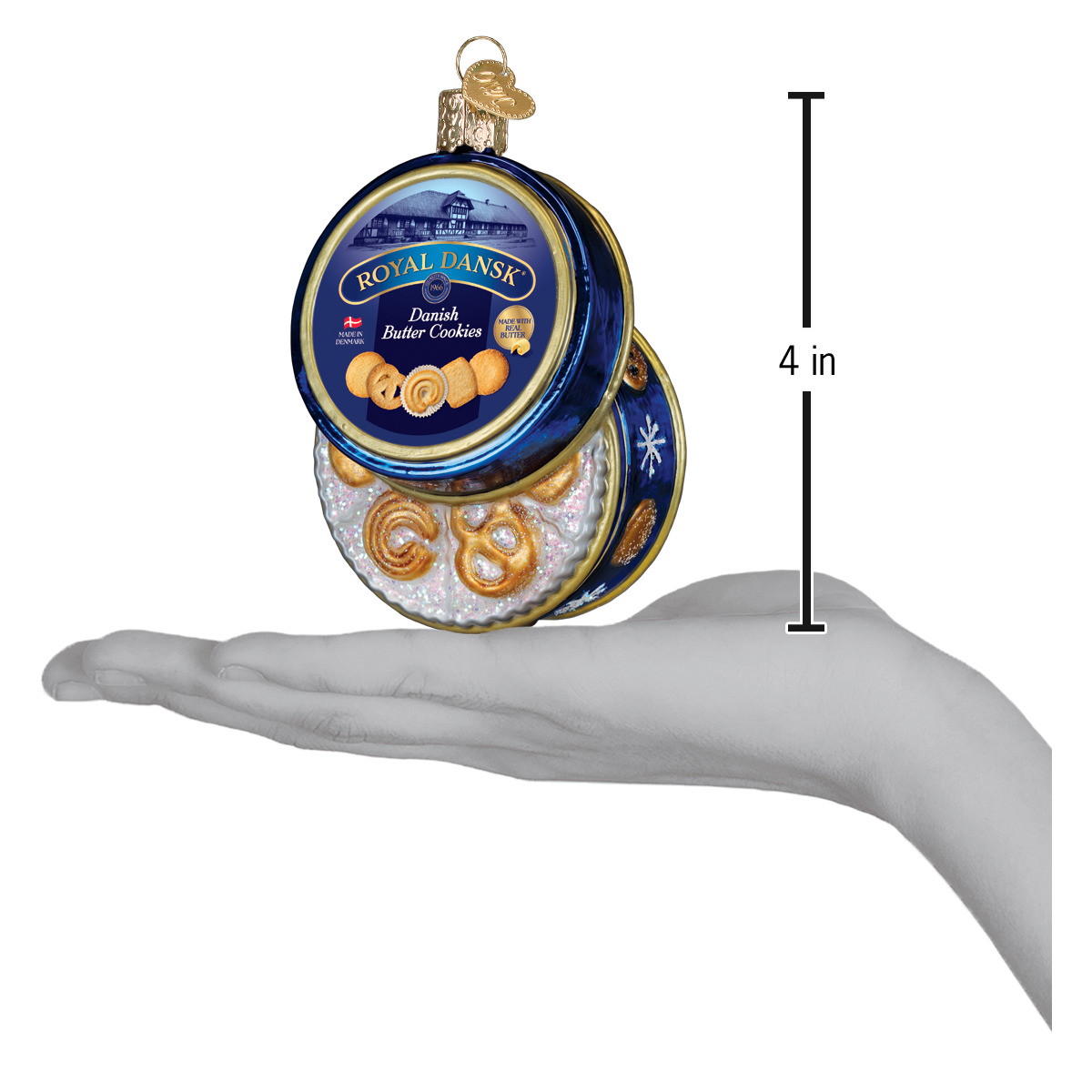 Royal Dansk® Cookies Tin Ornament