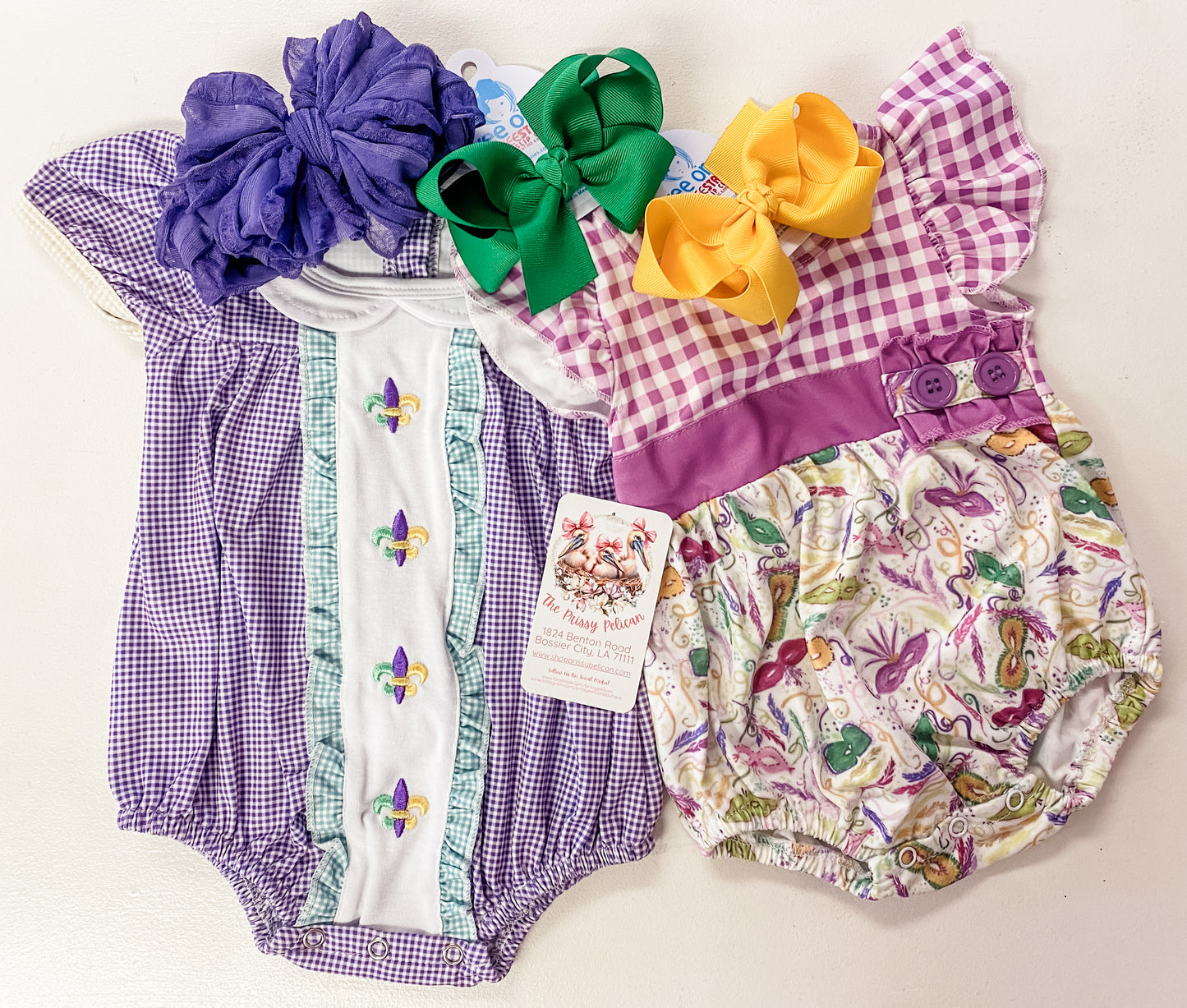Mardi Gras Romper