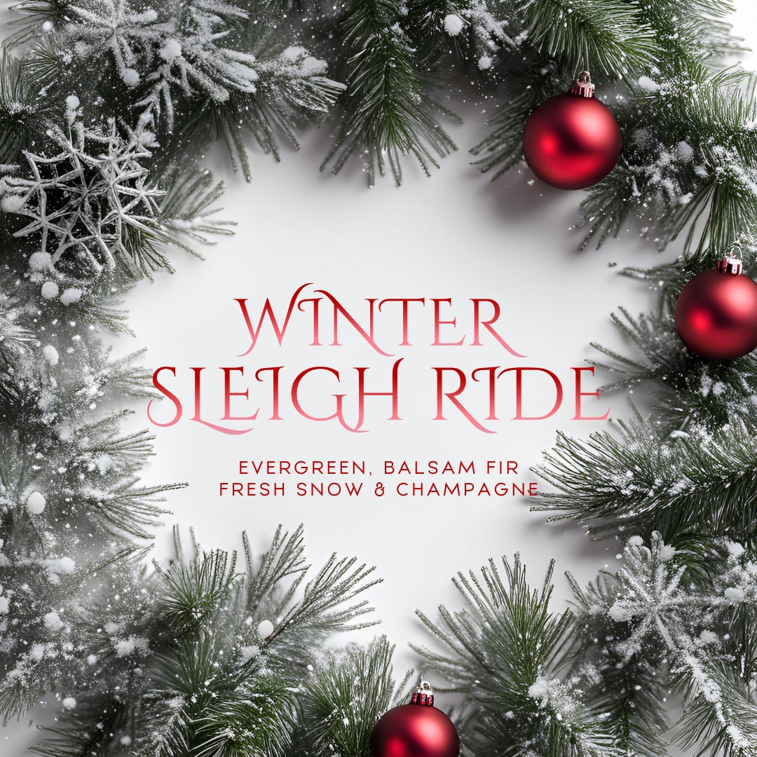 Winter Sleigh Ride (8.5oz) - Notes: Evergreen, Balsam Fir, Champagne Accord, Oakmoss