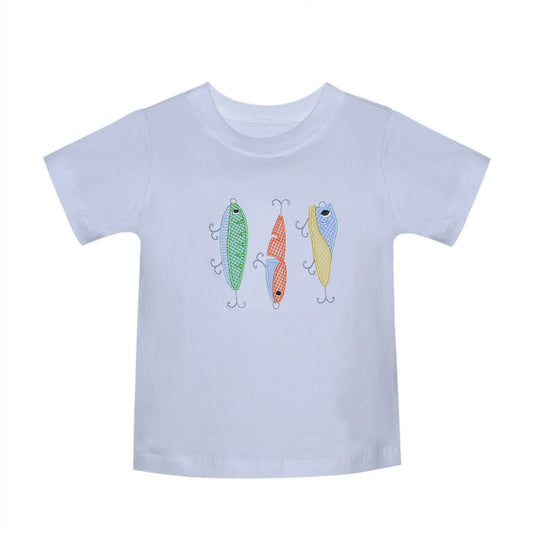 Gone Fishin’ Appliqué Tee