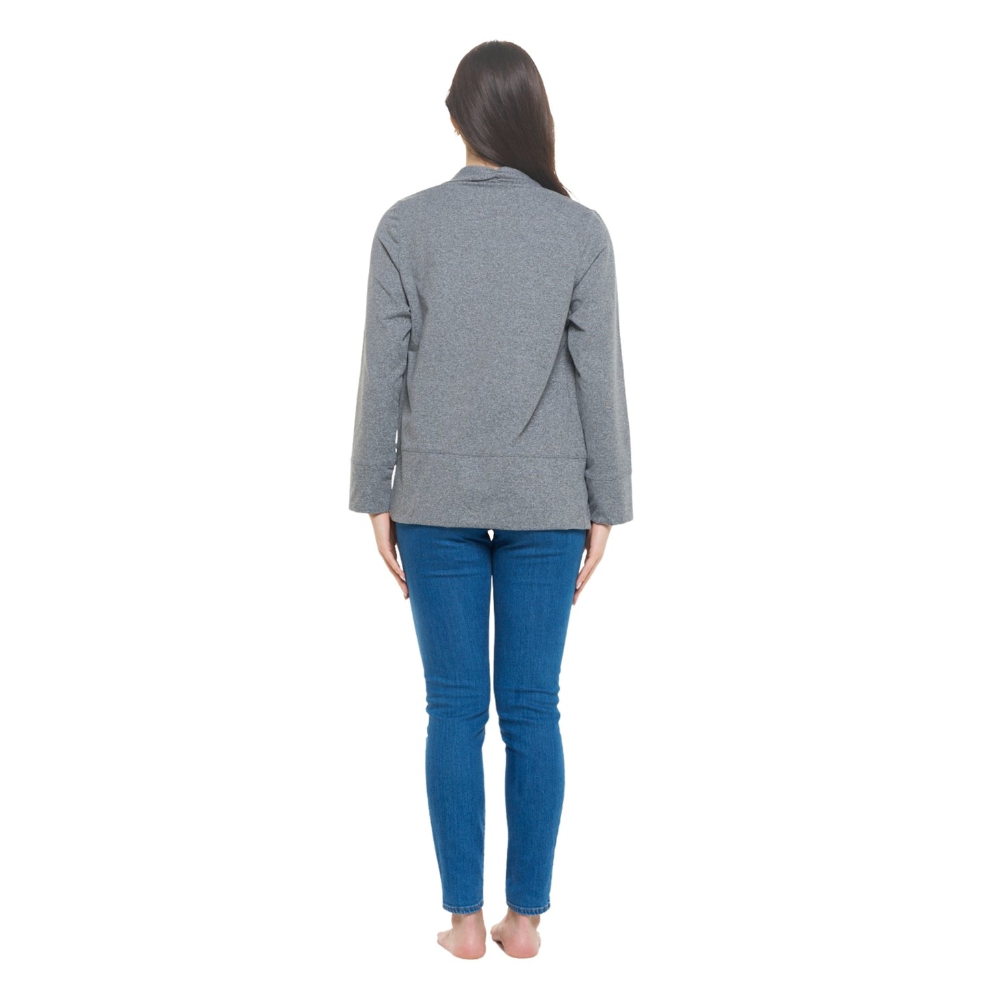 Flow Cardigan | Steel