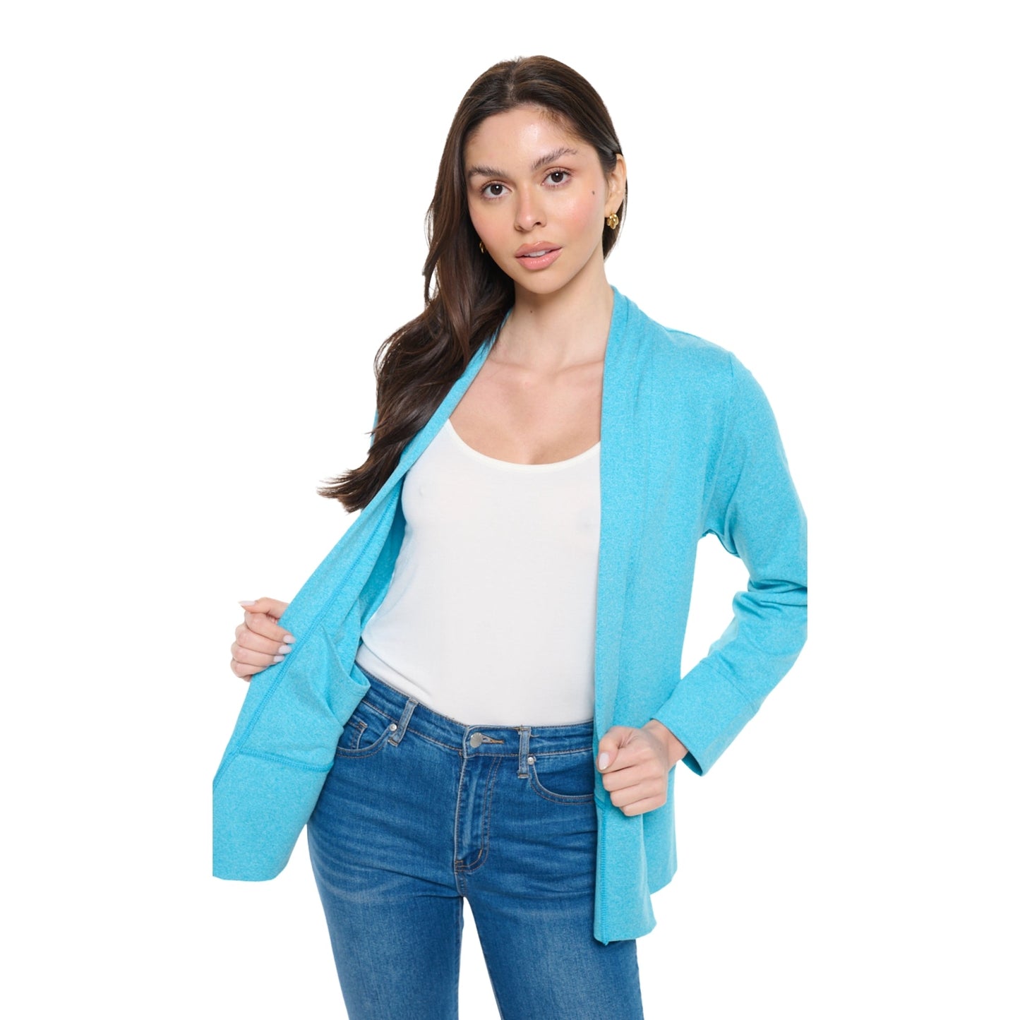 Flow Cardigan | Ocean
