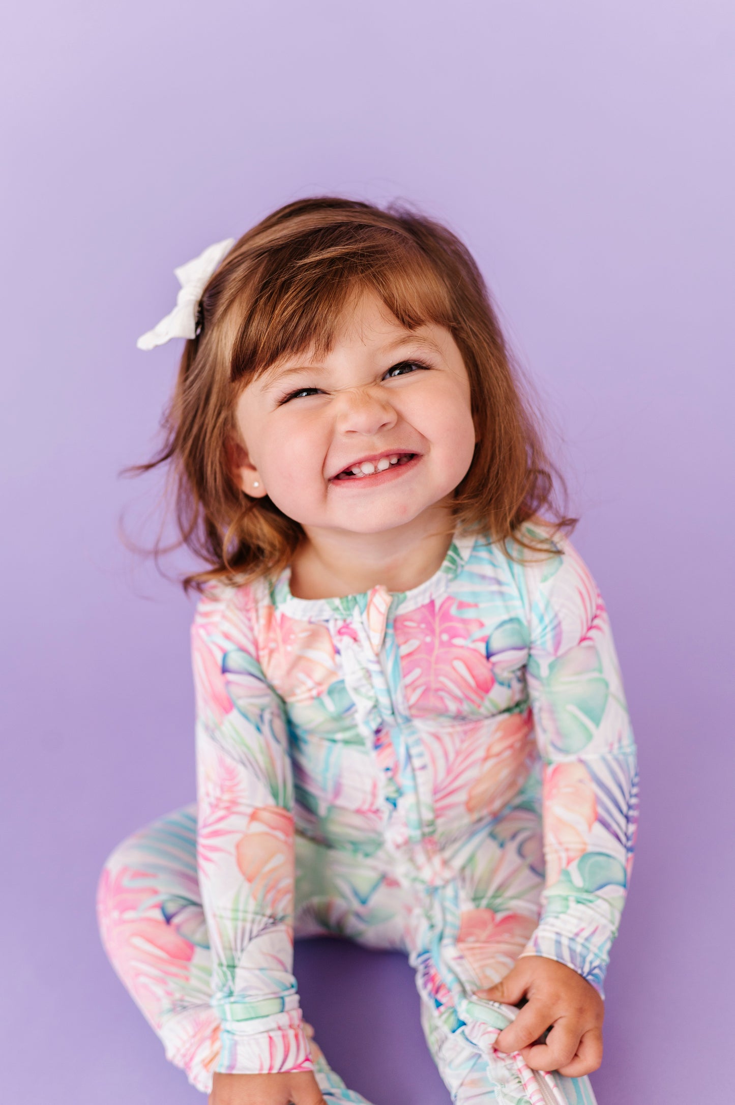 Lucia Ruffle Convertible Romper