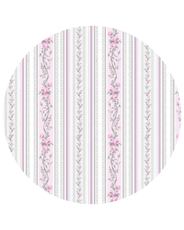 Josephine Ruffled Zippered Footie – Bamboo Baby Sleeper with Floral Print & Heart Grips
