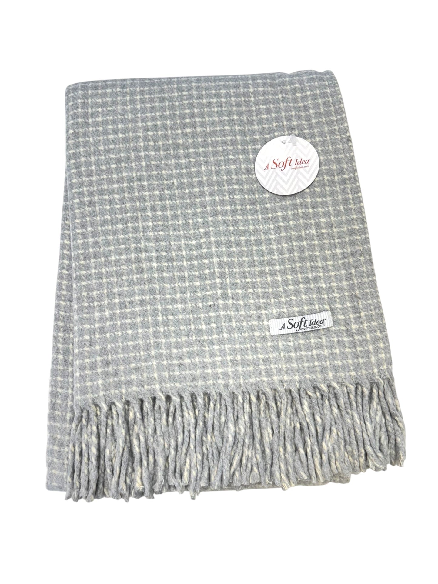Small Check Pattern Throw