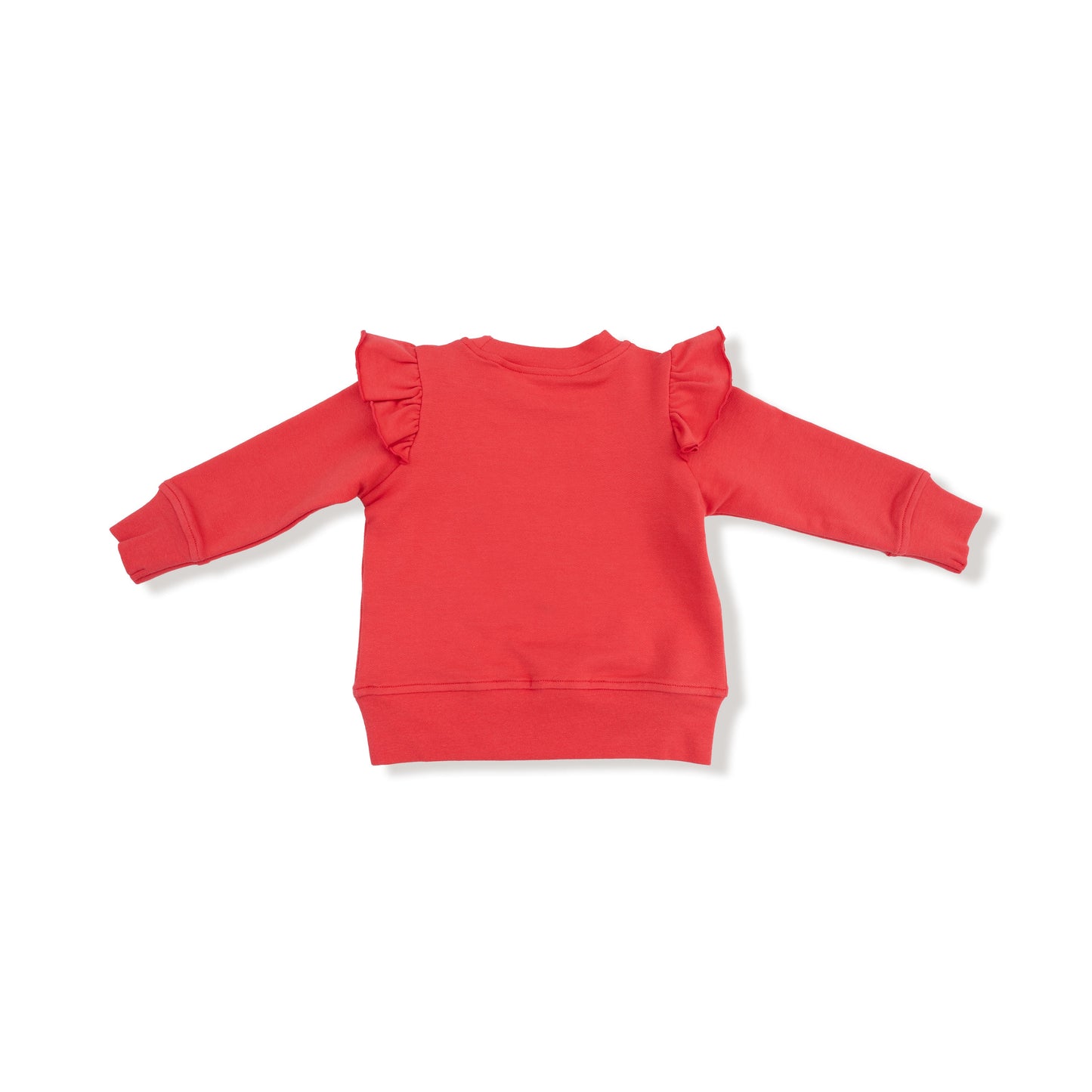 Ruffle Megaphone Sweatshirt