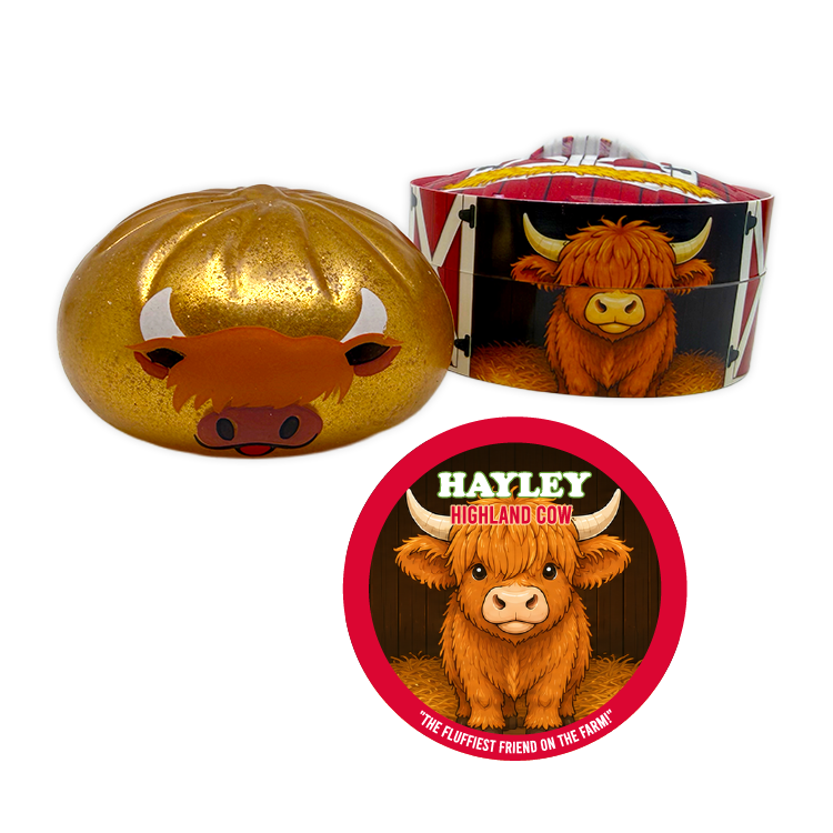 Fun Doh Farm Barnyard Dumpling Squishy Toys ā Choose Your Animal