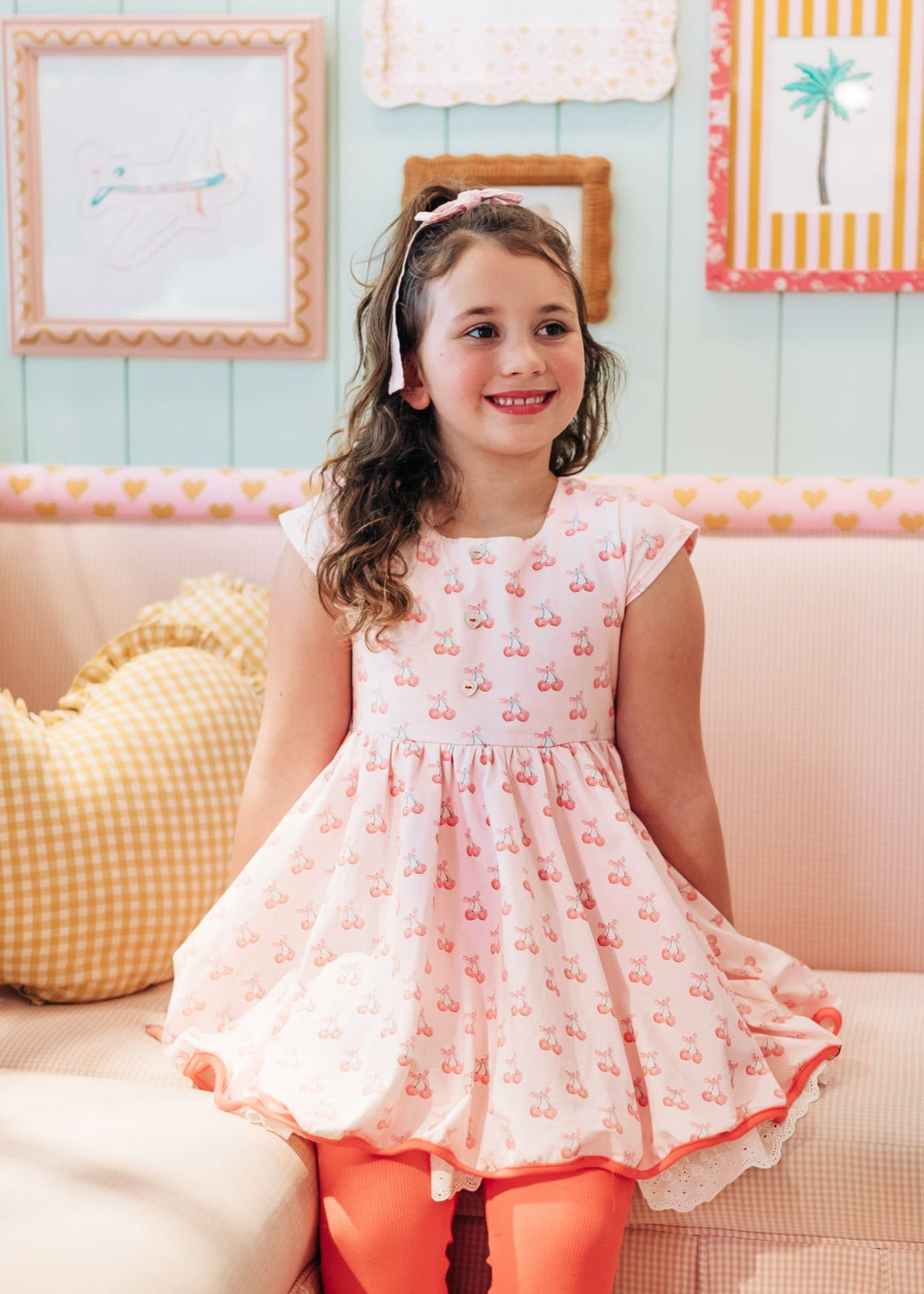 Pink Lace Bow