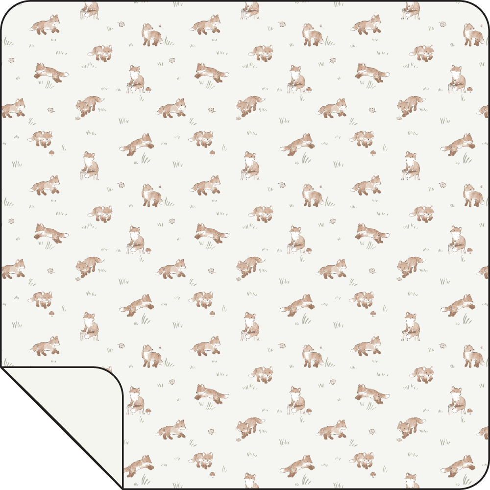Little Explorer Fox - Swaddle Blanket