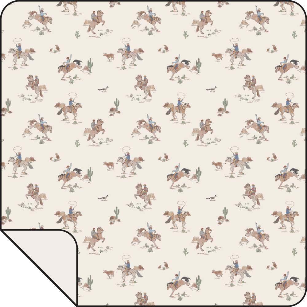 Horse Wrangler - Swaddle Blanket