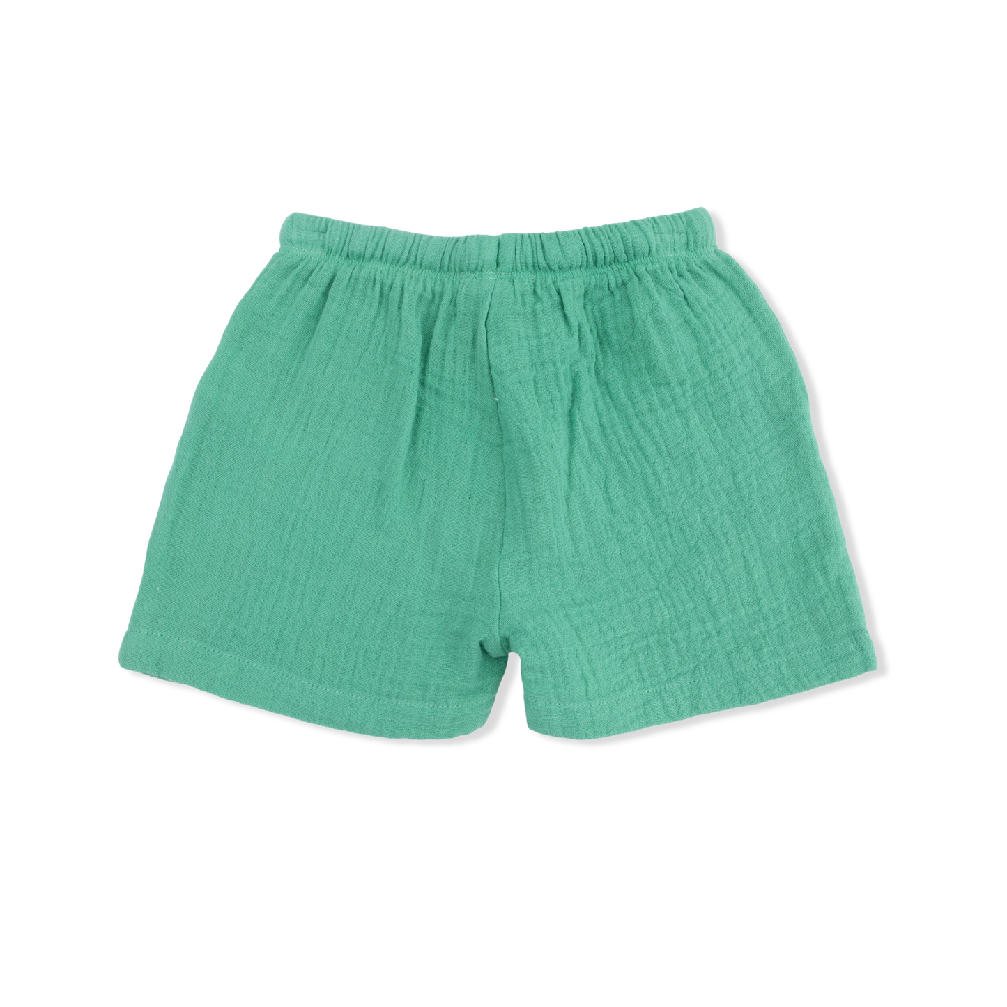 Solid Muslin Ming Green - Casual Short