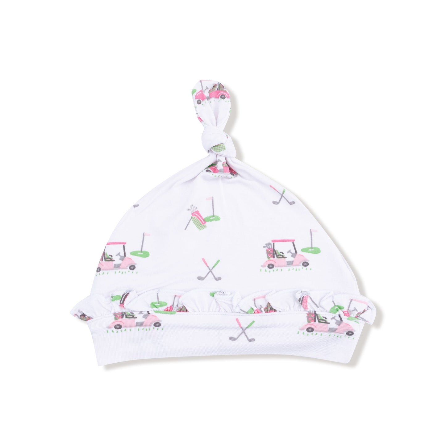 Ruffle Knotted Hat