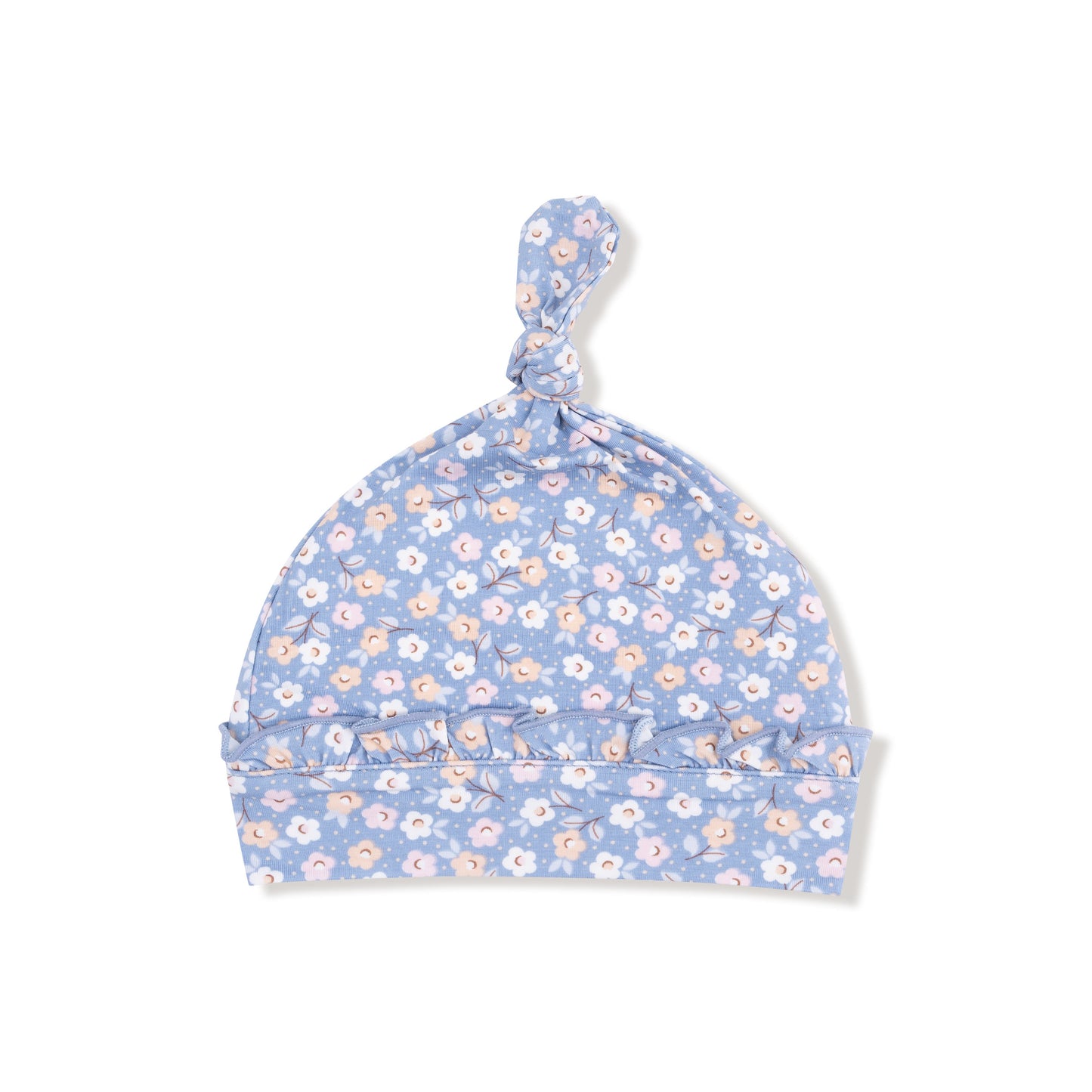 Ruffle Knotted Hat