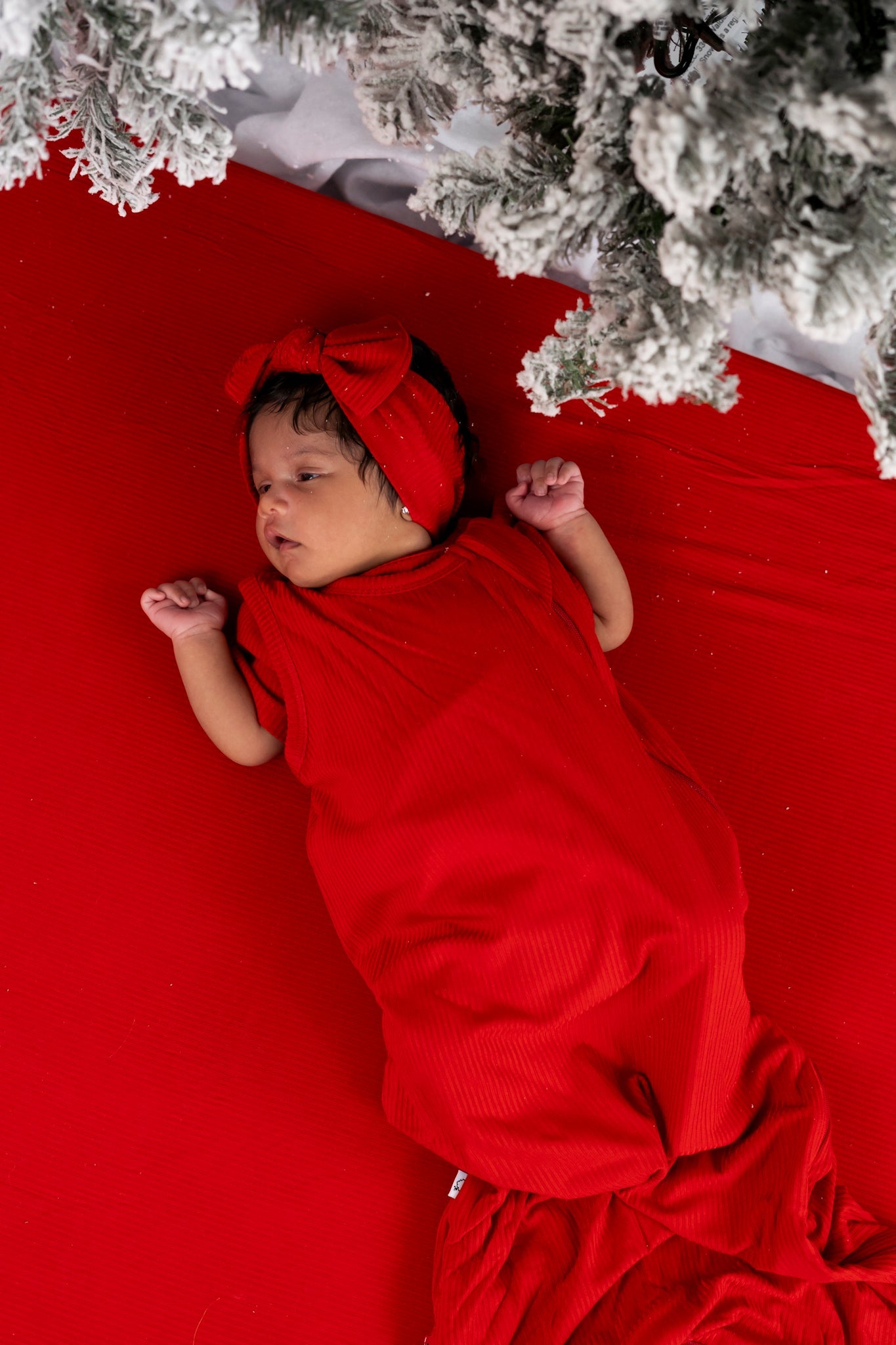 RED RIB DREAM SLEEP SACK