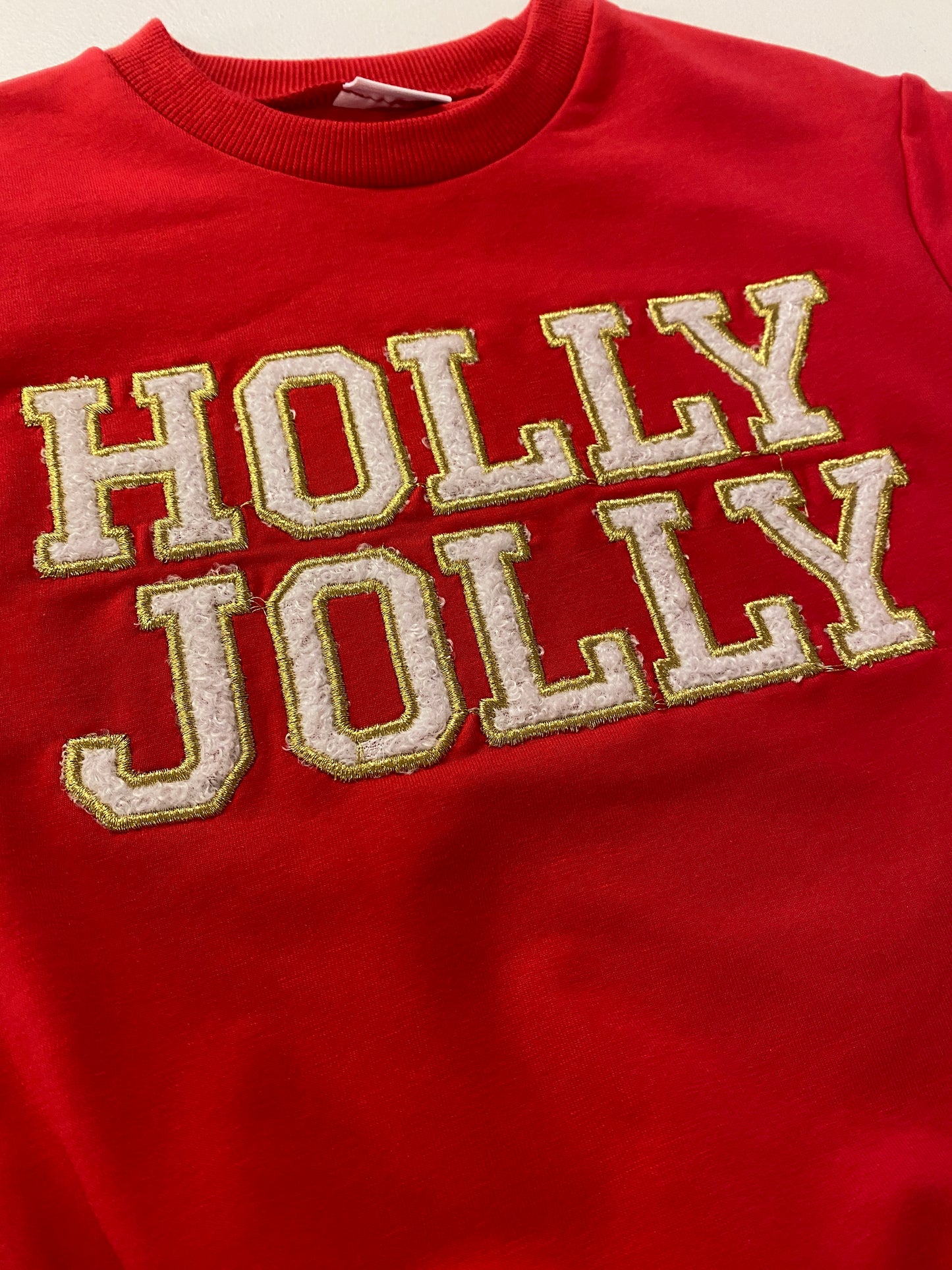 Holly Jolly shirt/bubble