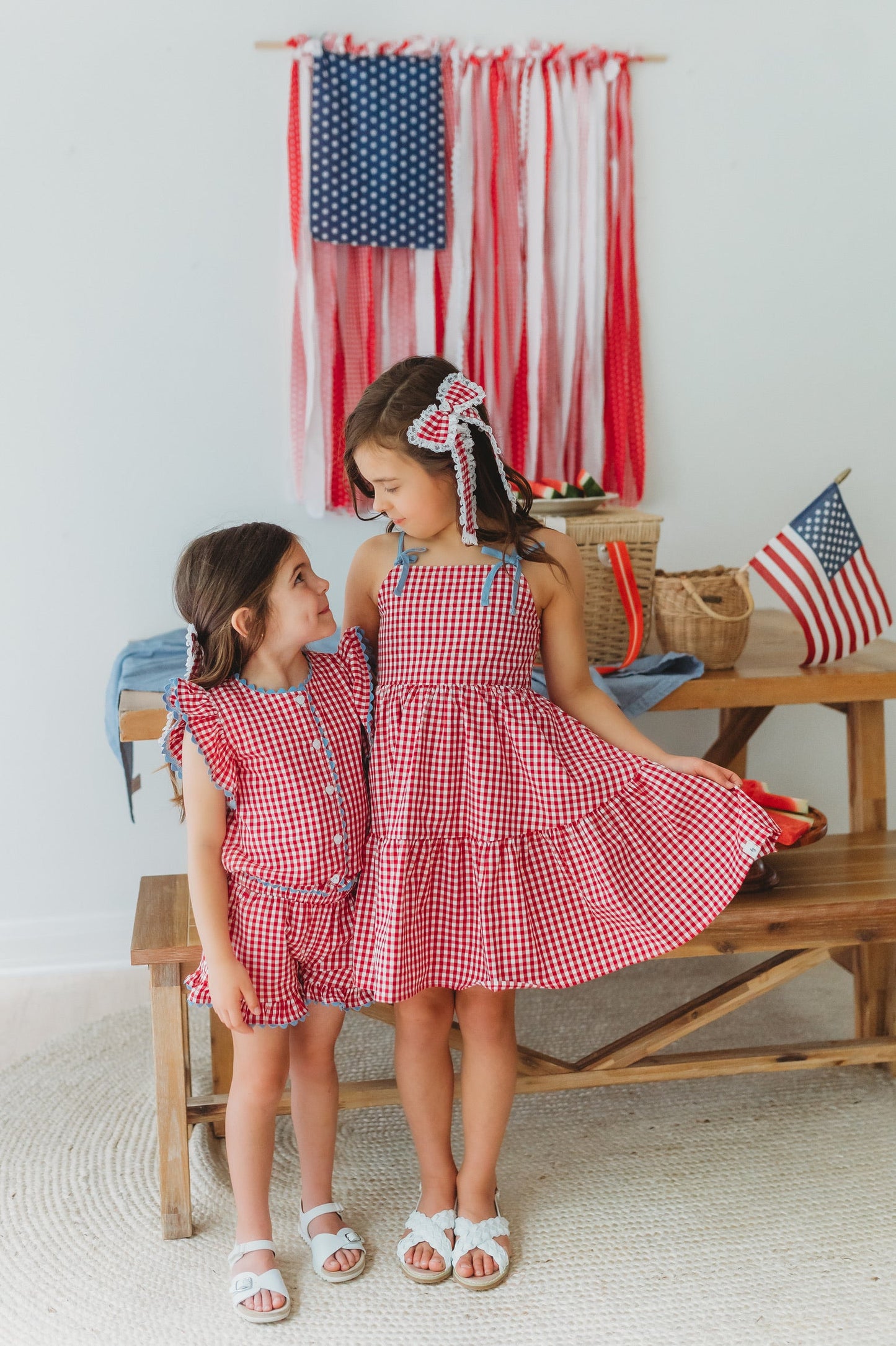 All American Gingham Set