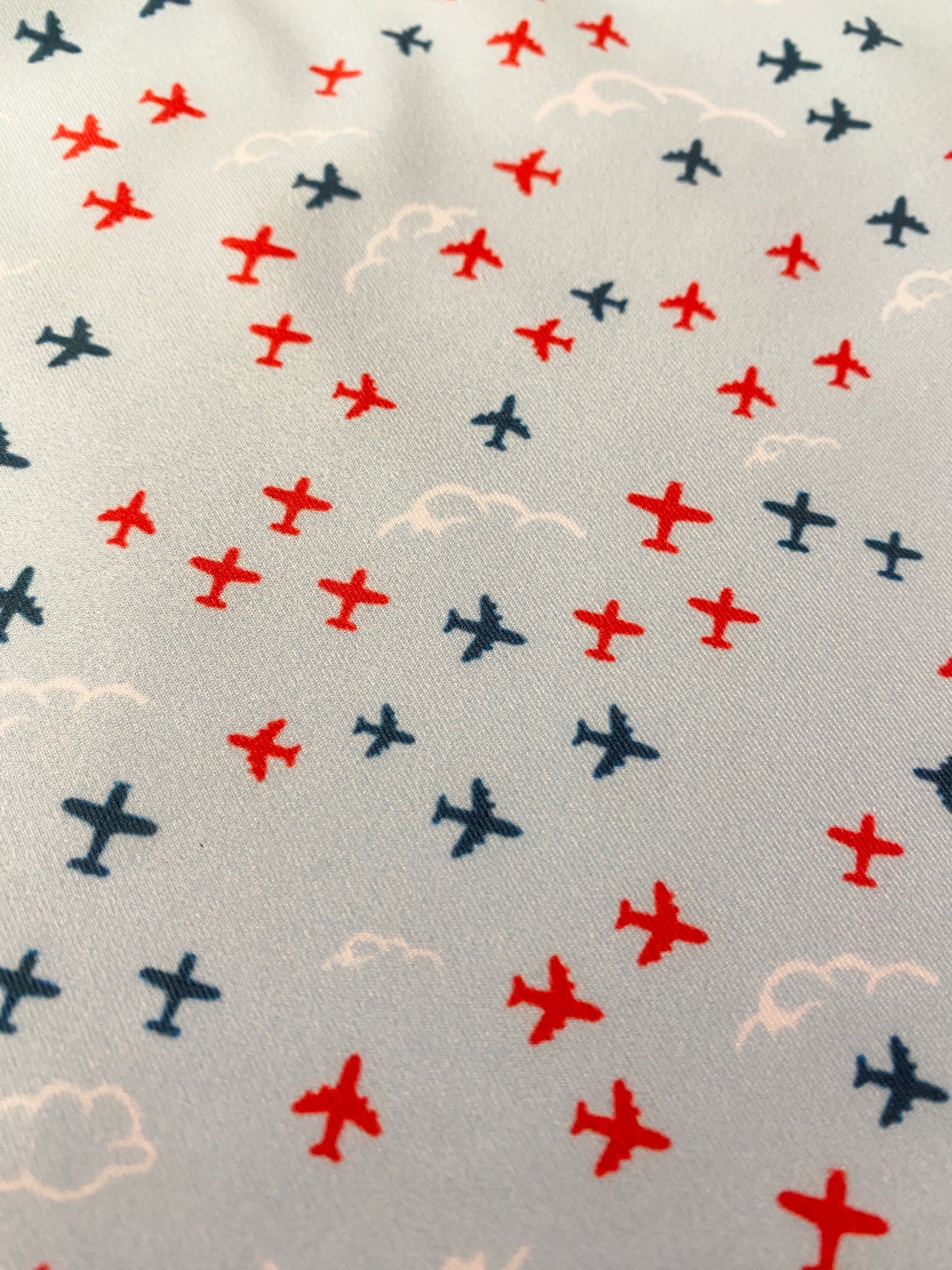 Boys Patriotic Airplane Performance Polo