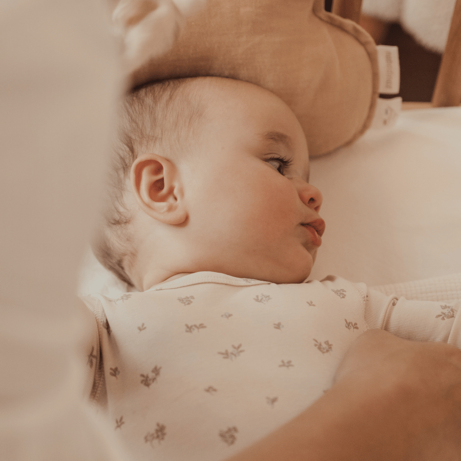 The Printed Bonnet - Berry Blue