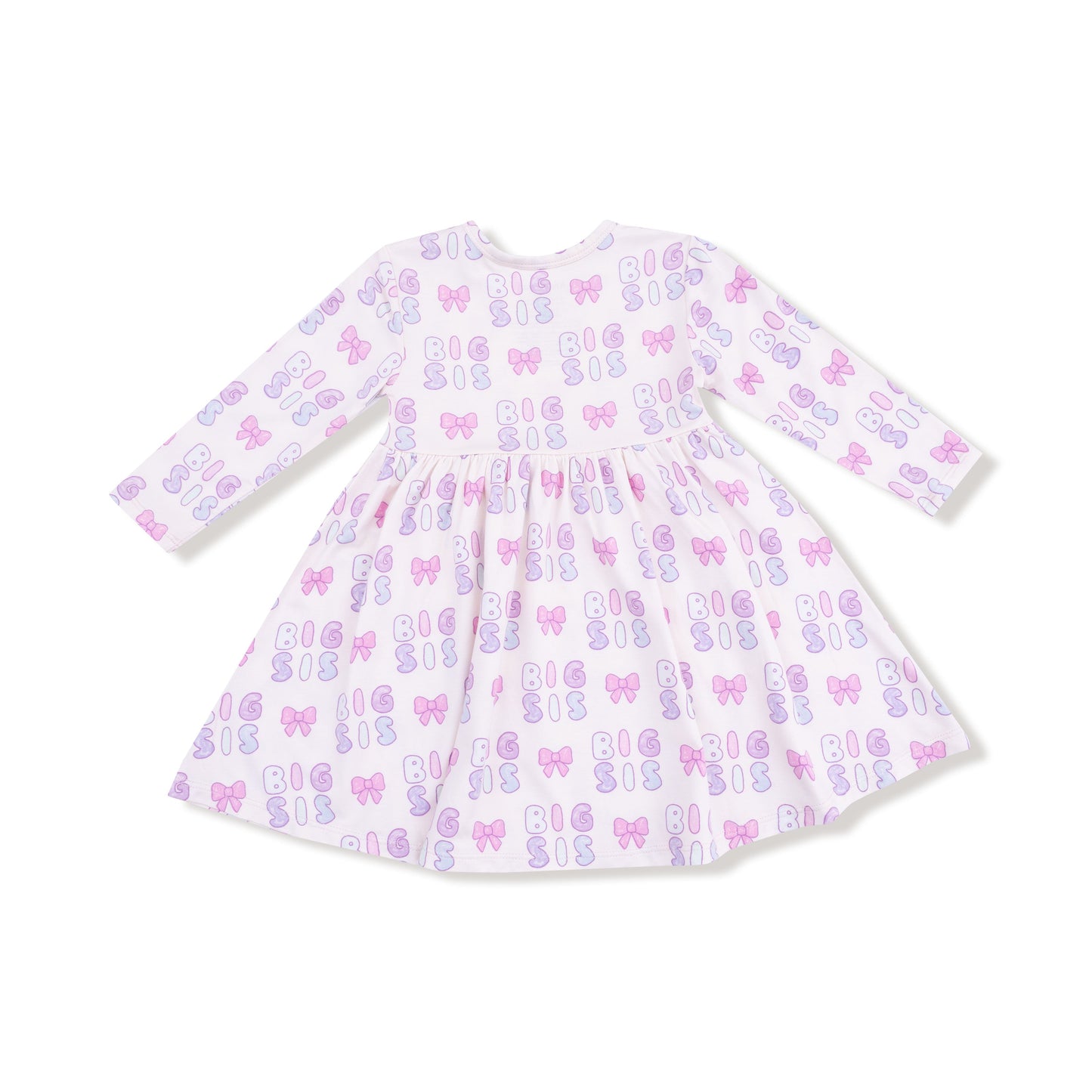Big Sis - Twirly Long Sleeve Dress