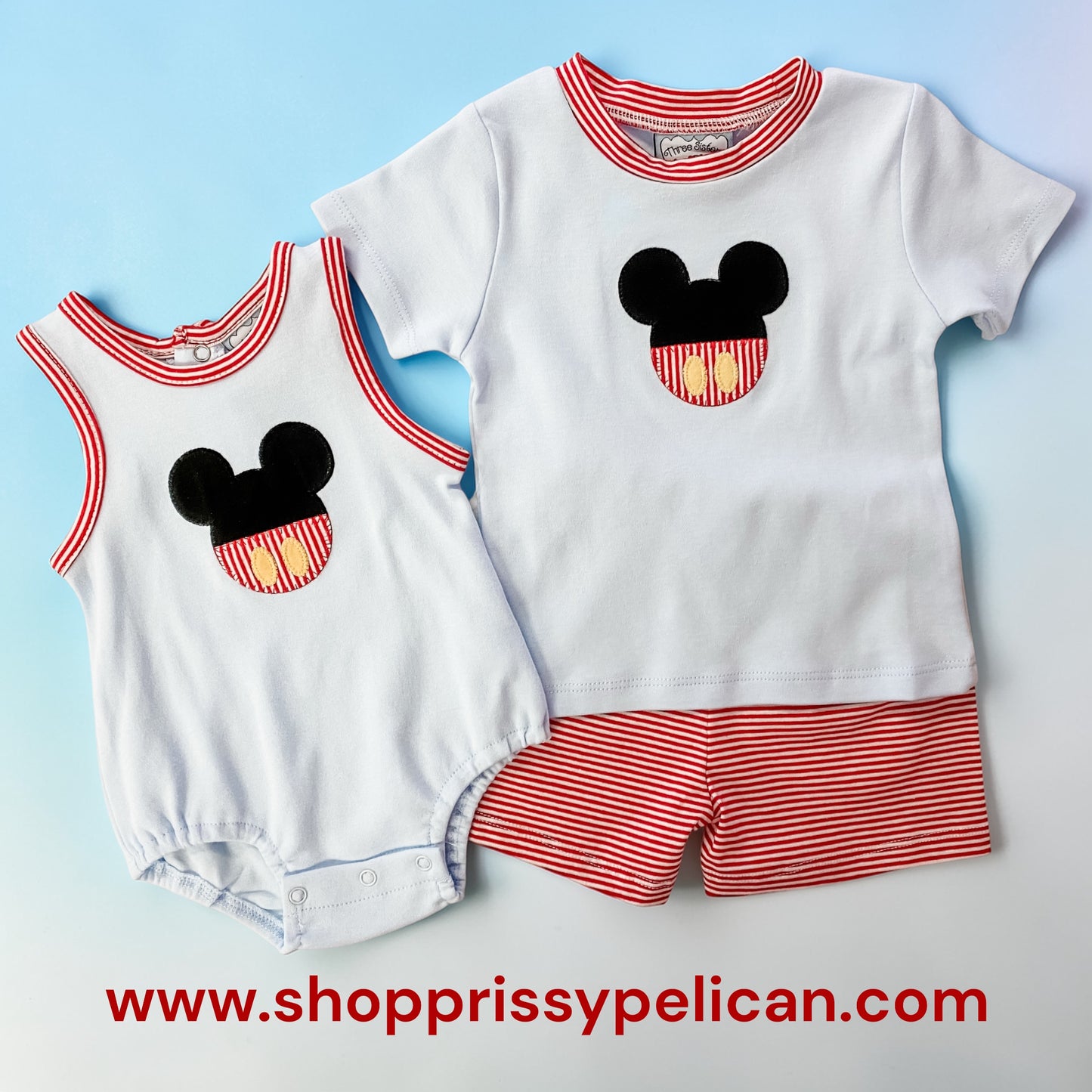 Magical Mouse Appliqué Bubble – Baby Boys