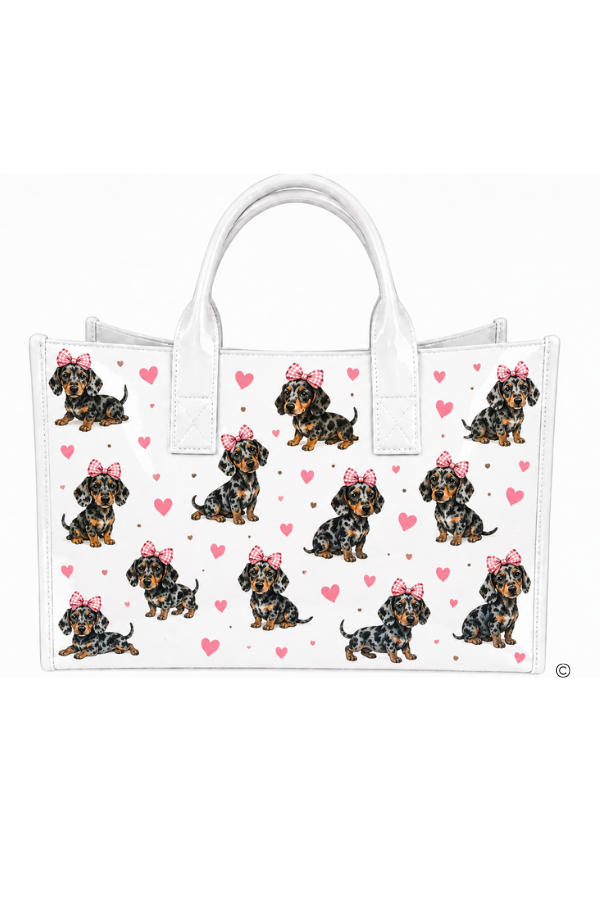 SC - ETA 12/29-1/12 Puppy Love Vinyl Tote©