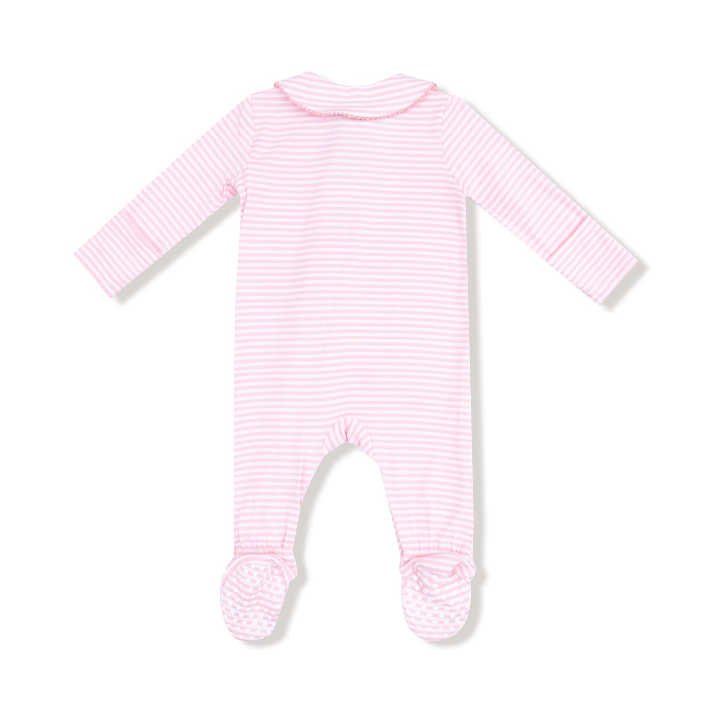 Baby Golf Carts - Pink - Peter Pan 2 Way Zipper Footie