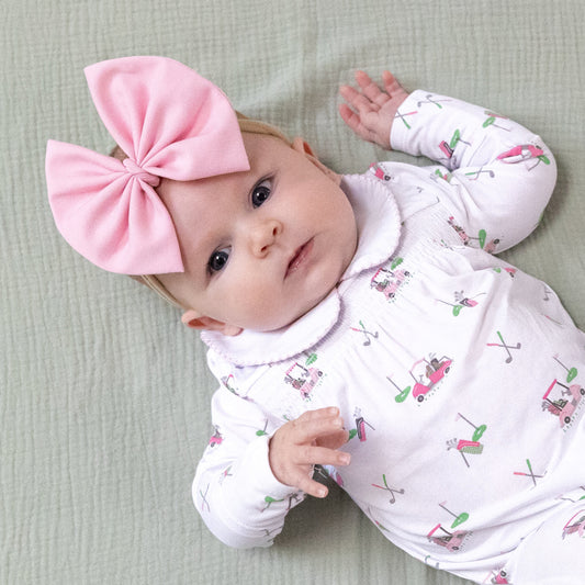 Big Bow on Soft Headband
