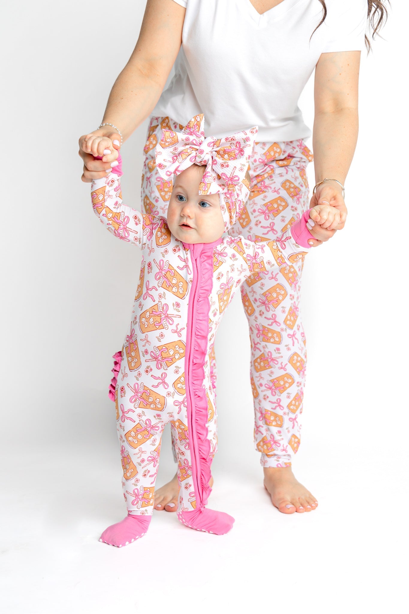 Bows and Brews Bamboo Convertible Zip Romper