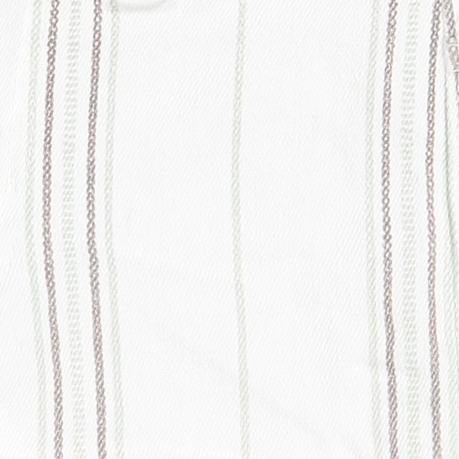 The Denim Short - Mist Stripe